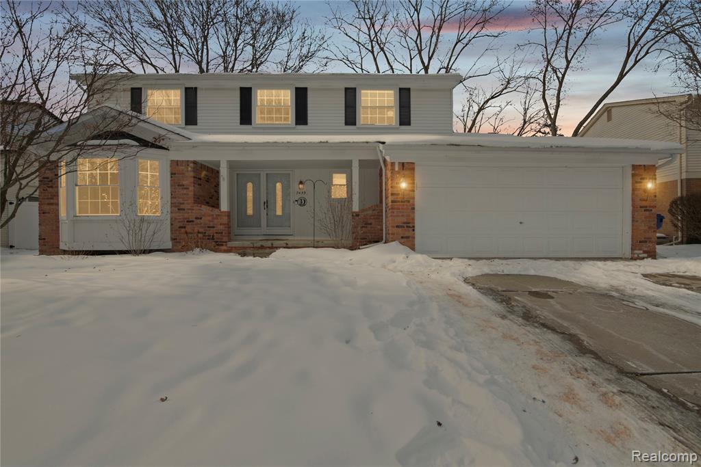 7459 Admiralty Drive, Canton, MI 48187 — front exterior