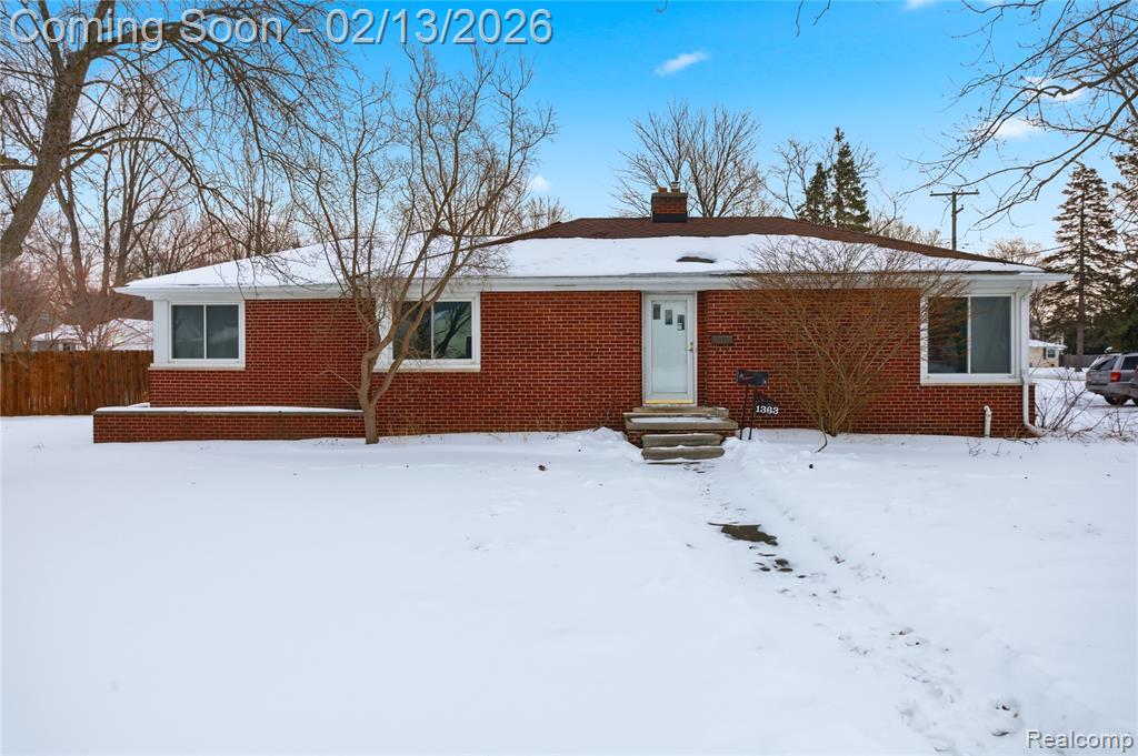 1363 Wisconsin Avenue, Marysville, MI 48040 — front exterior