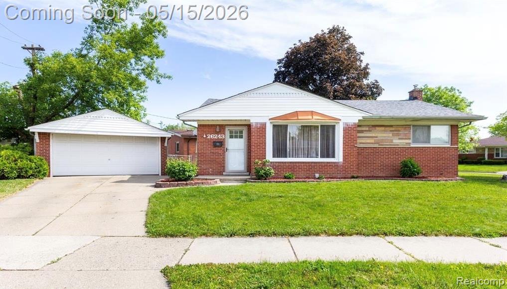 26243 Van Buren Road, Dearborn Heights, MI 48127 — front exterior