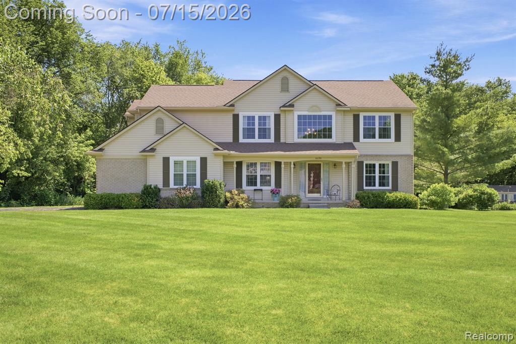 4638 Fox Chase Drive, White Lake, MI 48383 — front exterior