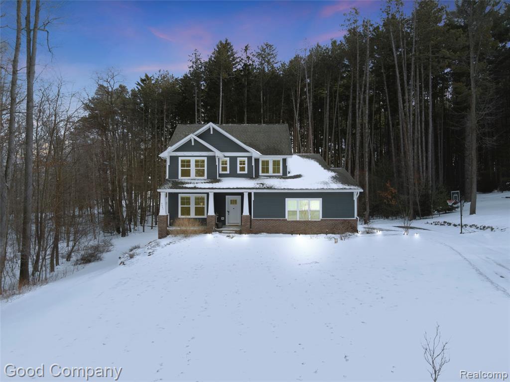 8687 Sunrise Mist Drive, Pinckney, MI 48169 — front exterior
