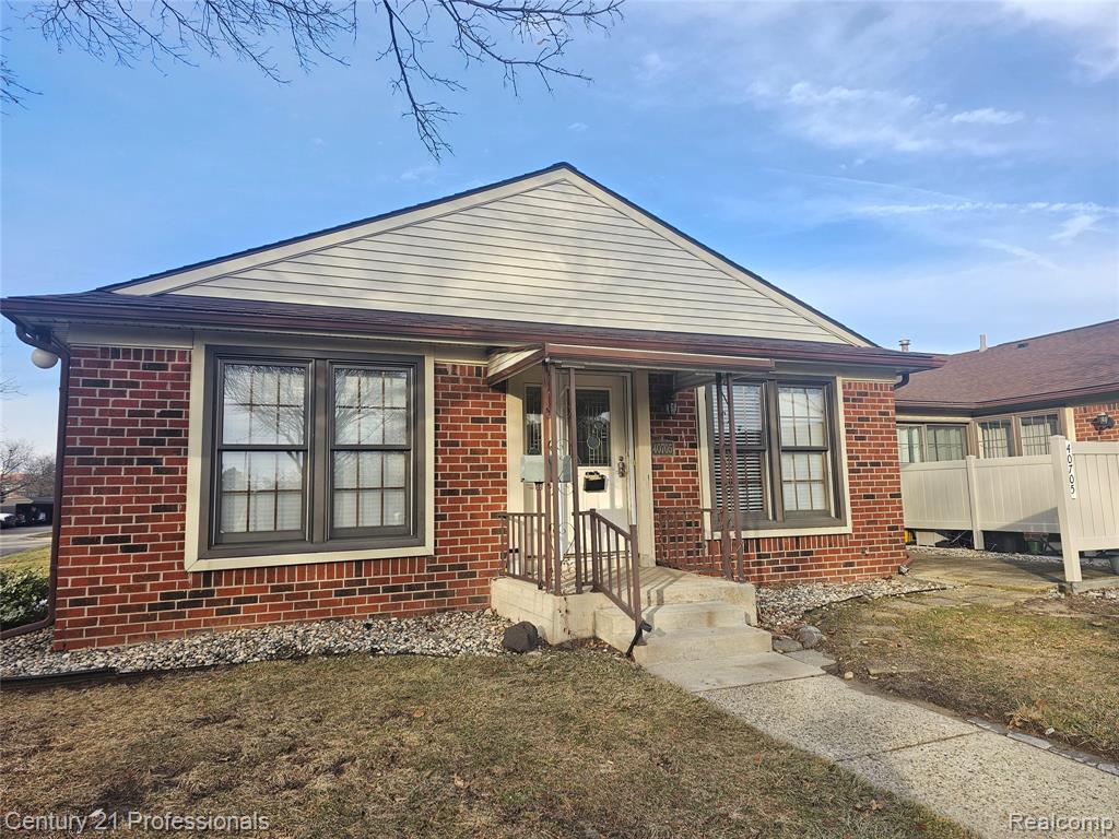 40705 Newport Drive, Plymouth, MI 48170 — front exterior
