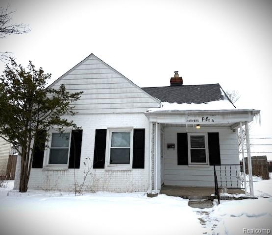 750 E CHESTERFIELD Street, Ferndale, MI 48220 — front exterior