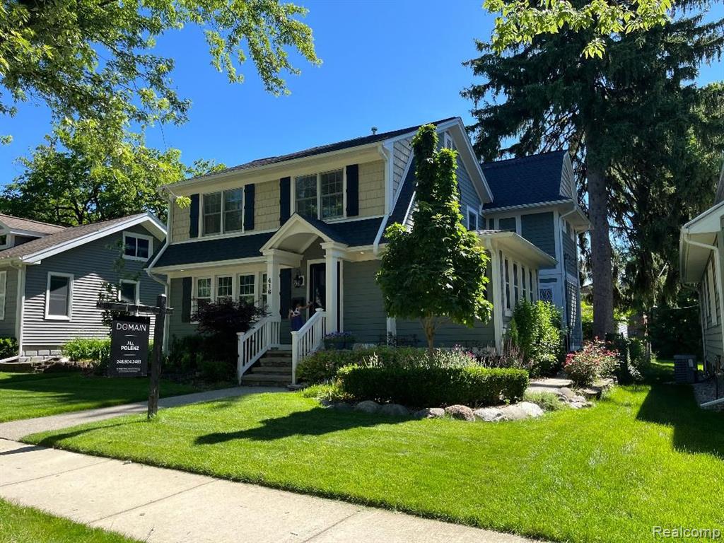 416 WESLEY Street, Rochester, MI 48307 — front exterior