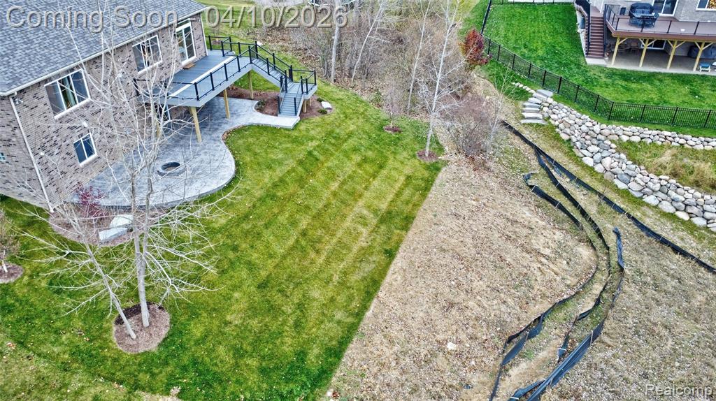 Drone / aerial view