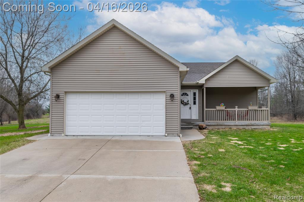4210 Evans Road, Holly, MI 48442 — front exterior