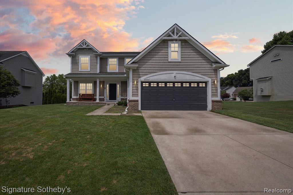 8926 El Dorado Drive N, White Lake, MI — front exterior