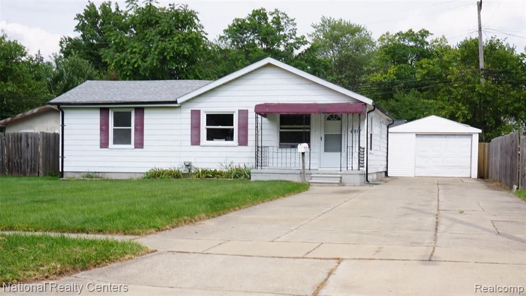 6917 McGuire Street, Taylor, MI 48180 — front exterior