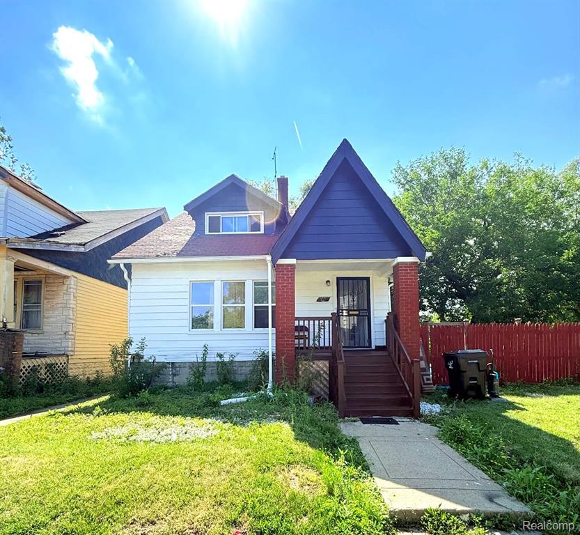 9129 Fischer Street, Detroit, MI 48213 — front exterior