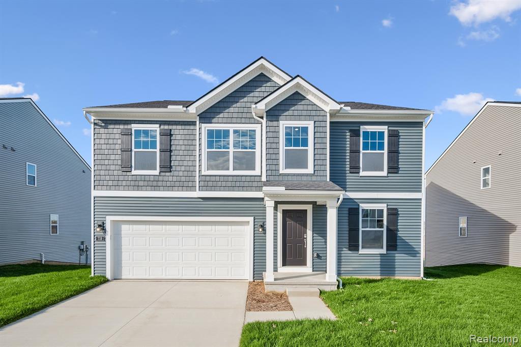 719 Knollwood Bend, Chelsea, MI 48118 — front exterior