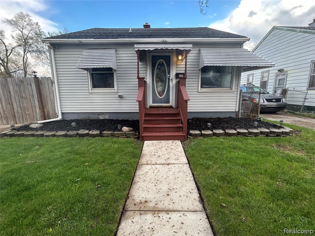 3911 20th Street, Wyandotte, MI 48192 — front exterior