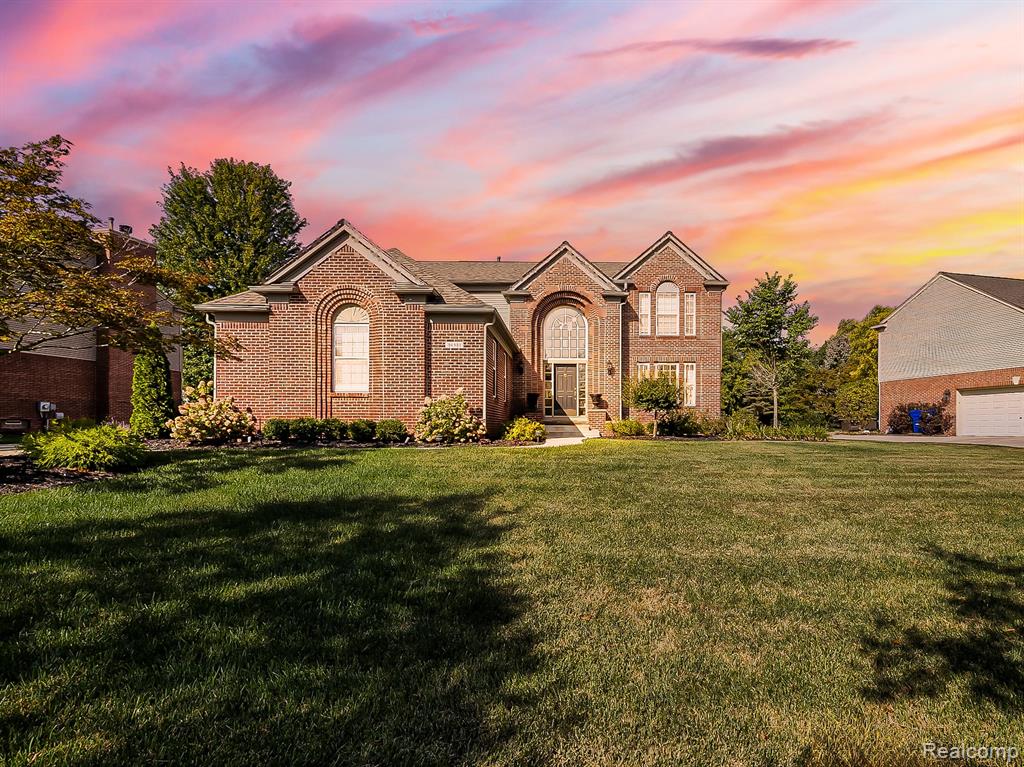 48581 Greenwich Circle, Canton, MI 48188 — front exterior