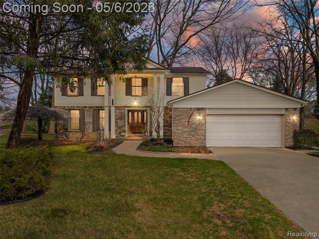 2317 Chelsea Court, Troy, MI 48084 — front exterior
