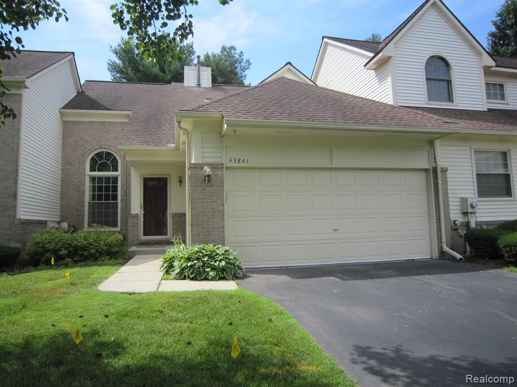 43841 ALGONQUIN Drive, Novi, MI — front exterior
