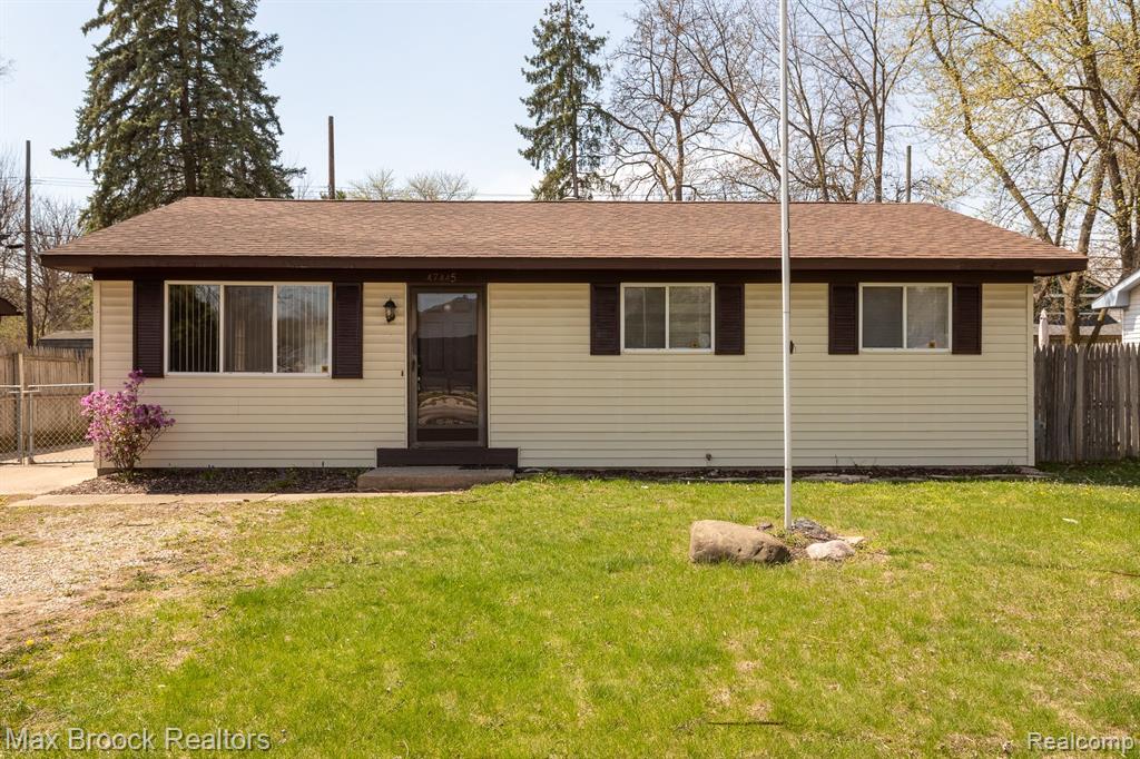 47445 DEQUINDRE Road, Rochester Hills, MI 48307 — front exterior