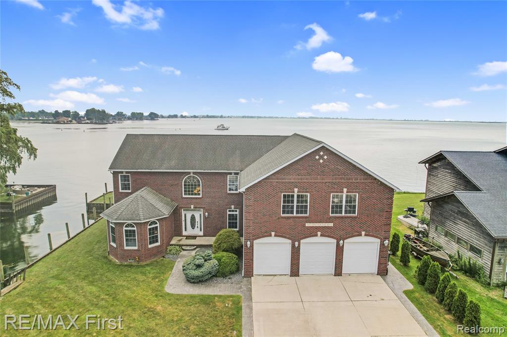 7953 Bouvier Bay, MI — front exterior