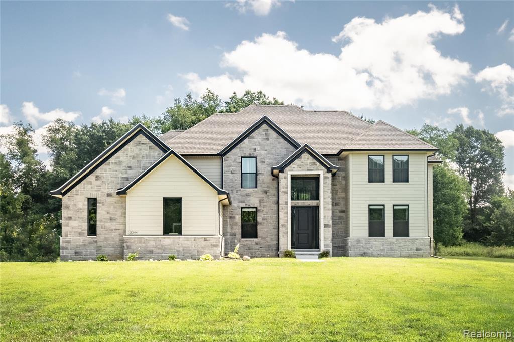 5344 Birch Drive, Springfield, MI — front exterior