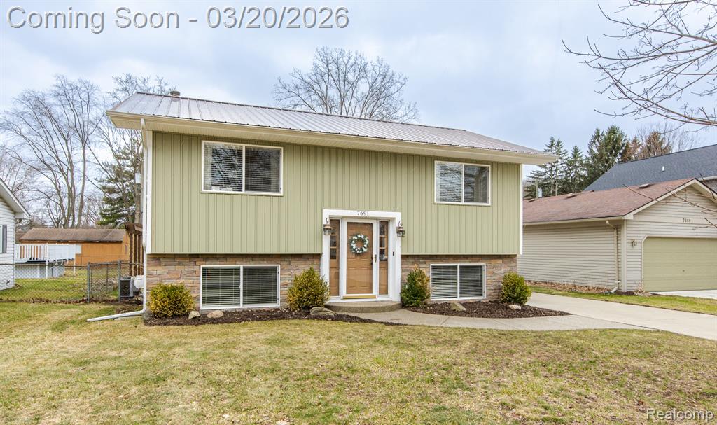 7691 Bridge Road, Waterford, MI 48329 — front exterior