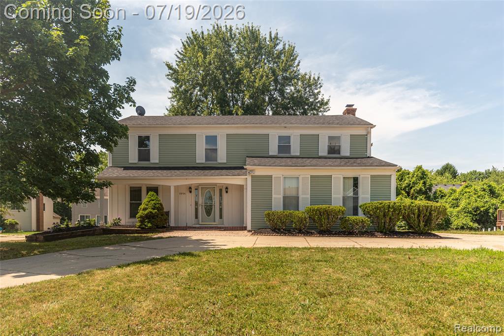 5994 Kingsfield Drive, West Bloomfield, MI — front exterior