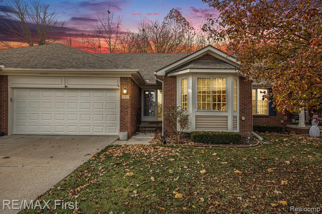 47231 Admirals Cove Lane, Chesterfield, MI — front exterior