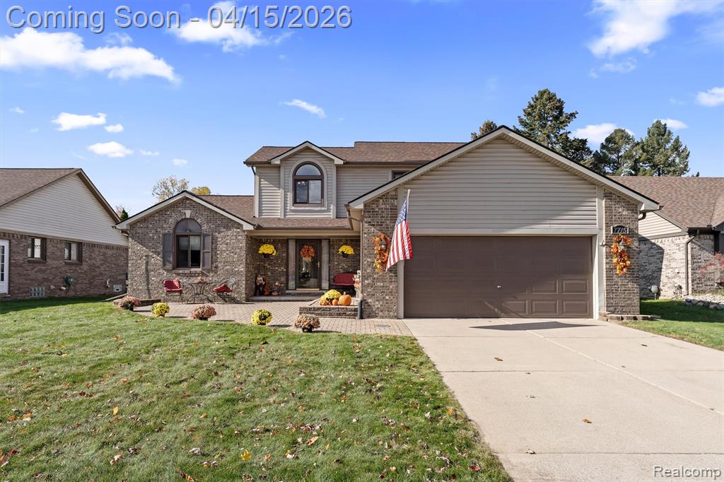 7715 Cherrywood Drive, Westland, MI — front exterior