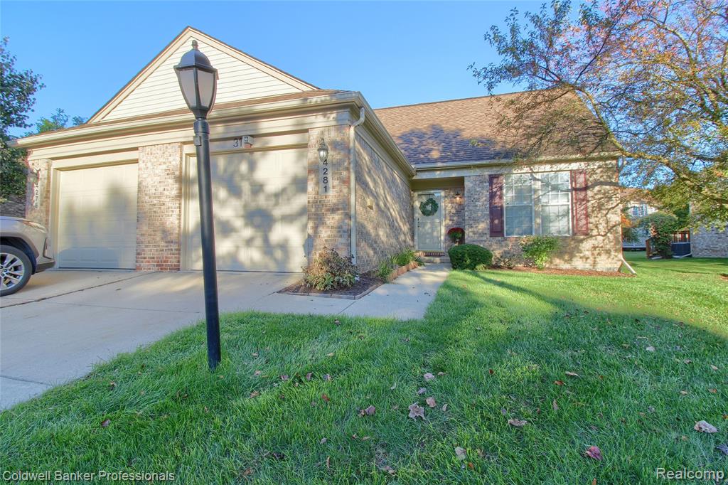 4281 Hunters Circle W, Canton, MI 48188 — front exterior
