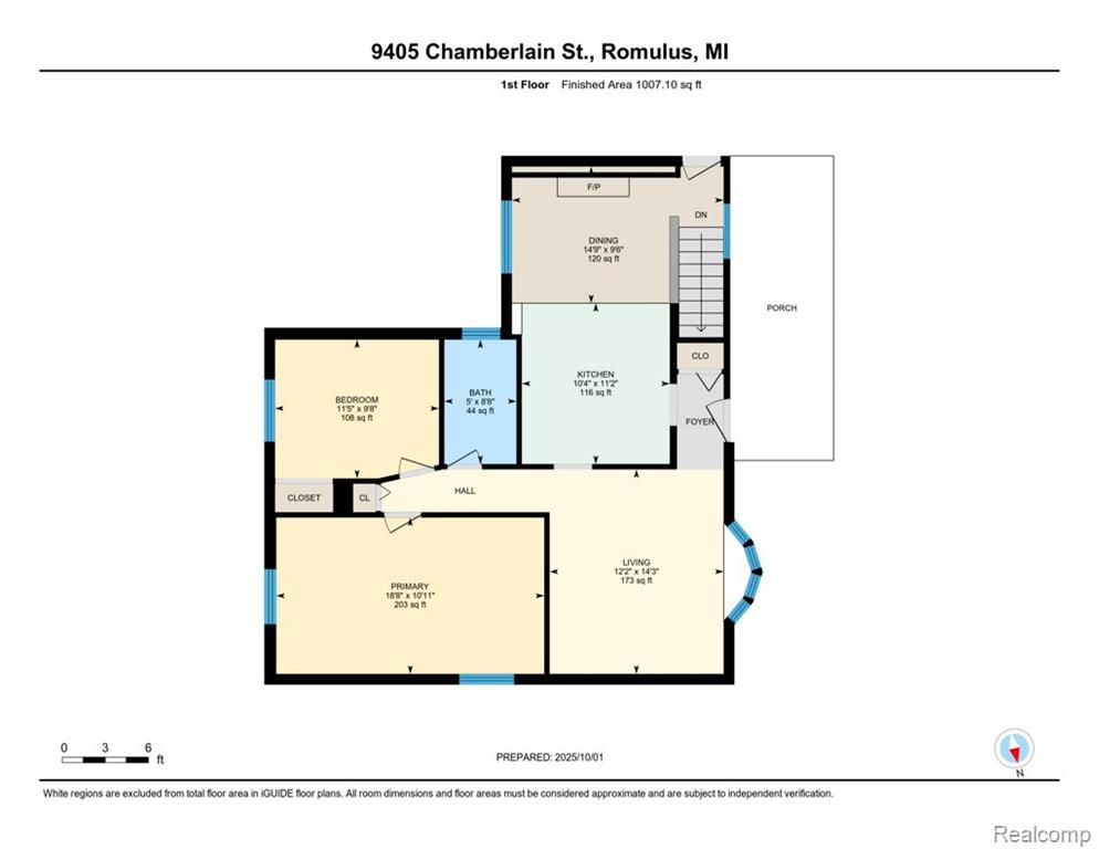 9405 Chamberlain Street, Romulus, MI 48174 — Photo 53