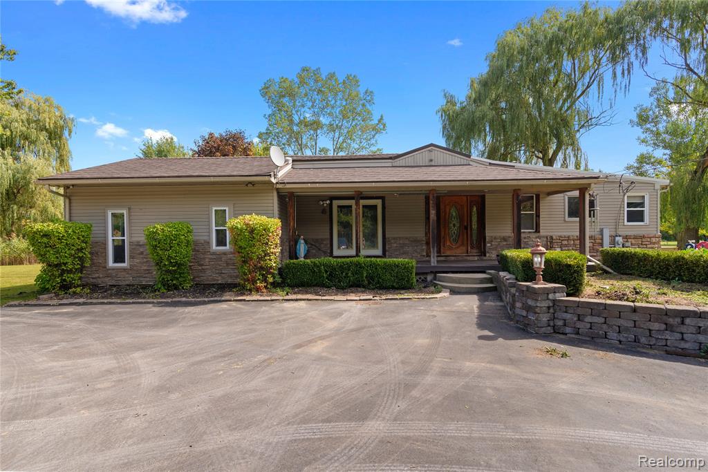 8145 Lindsey Road, Casco, MI 48064 — front exterior