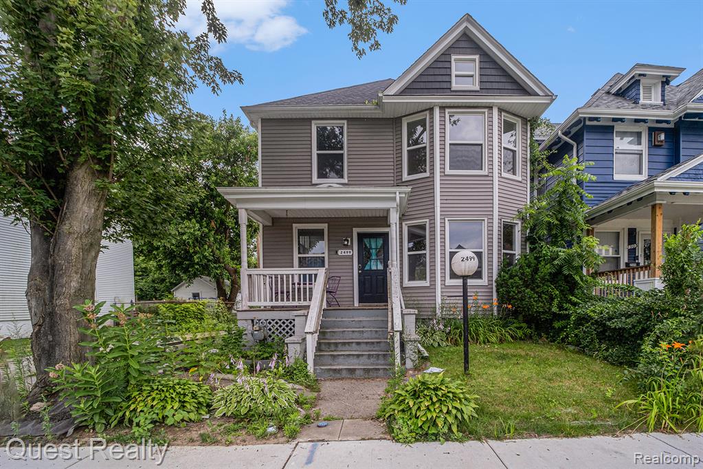 2499 BALDWIN Street, Detroit, MI 48214 — front exterior