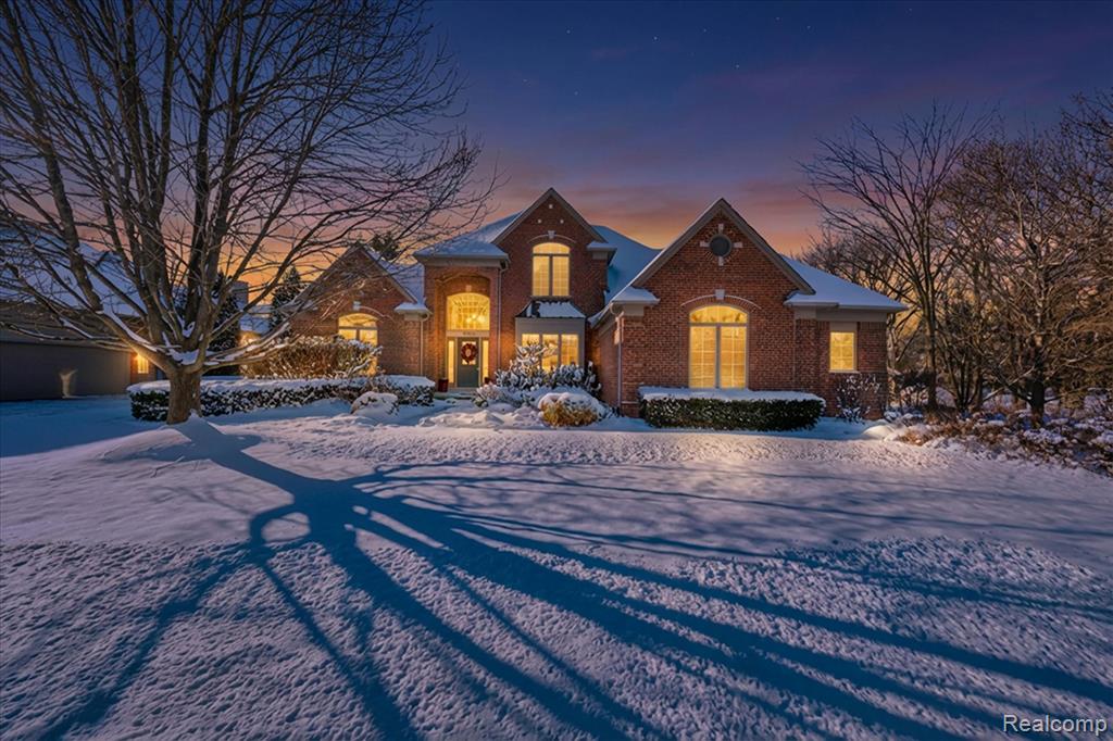 57165 Willow Ridge Boulevard, Washington, MI — front exterior