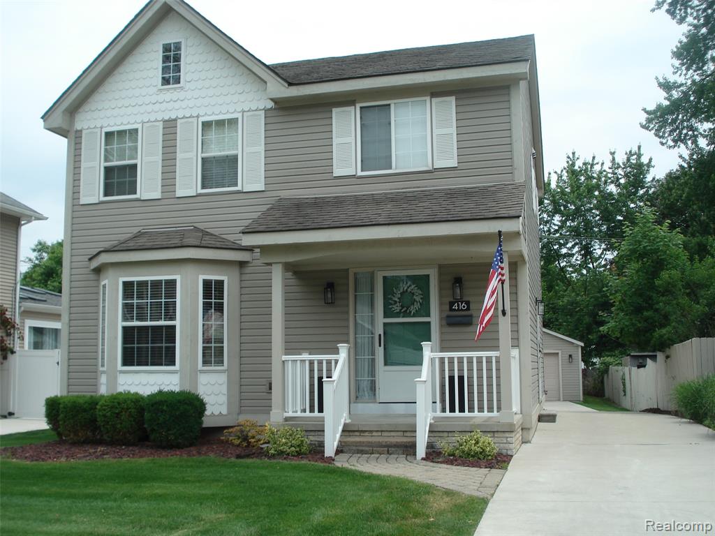 416 Taylor Avenue, Rochester, MI 48307 — front exterior