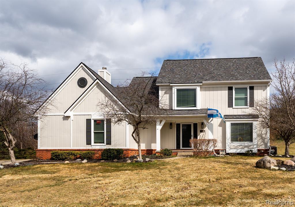 6775 CANTERBURY Lane, Clarkston, MI 48348 — front exterior