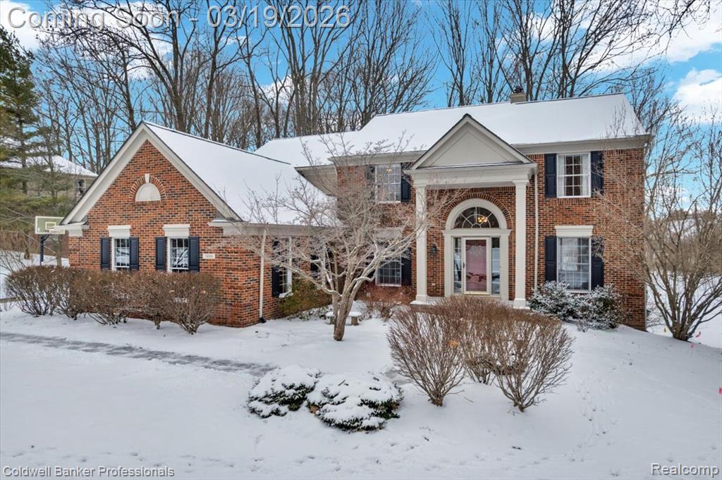 7480 Wyngate Drive, Clarkston, MI 48348 — front exterior