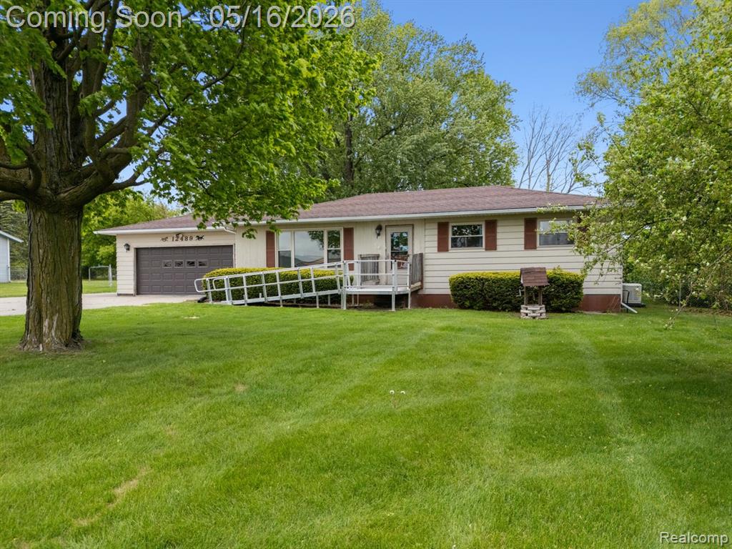 12489 Jennings Road, Linden, MI 48451 — front exterior