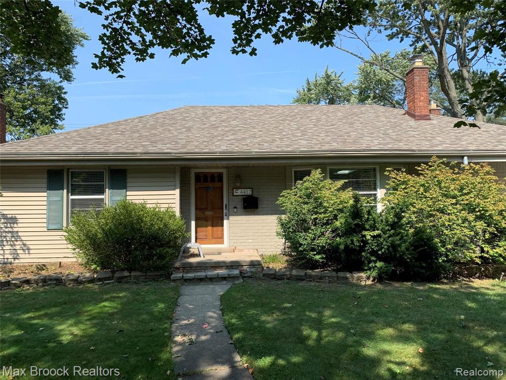 4412 BERKSHIRE Road, Royal Oak, MI 48073 — front exterior
