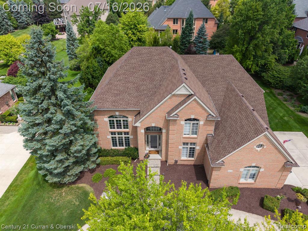 44026 Deep Hollow Circle, Northville, MI 48168 — front exterior