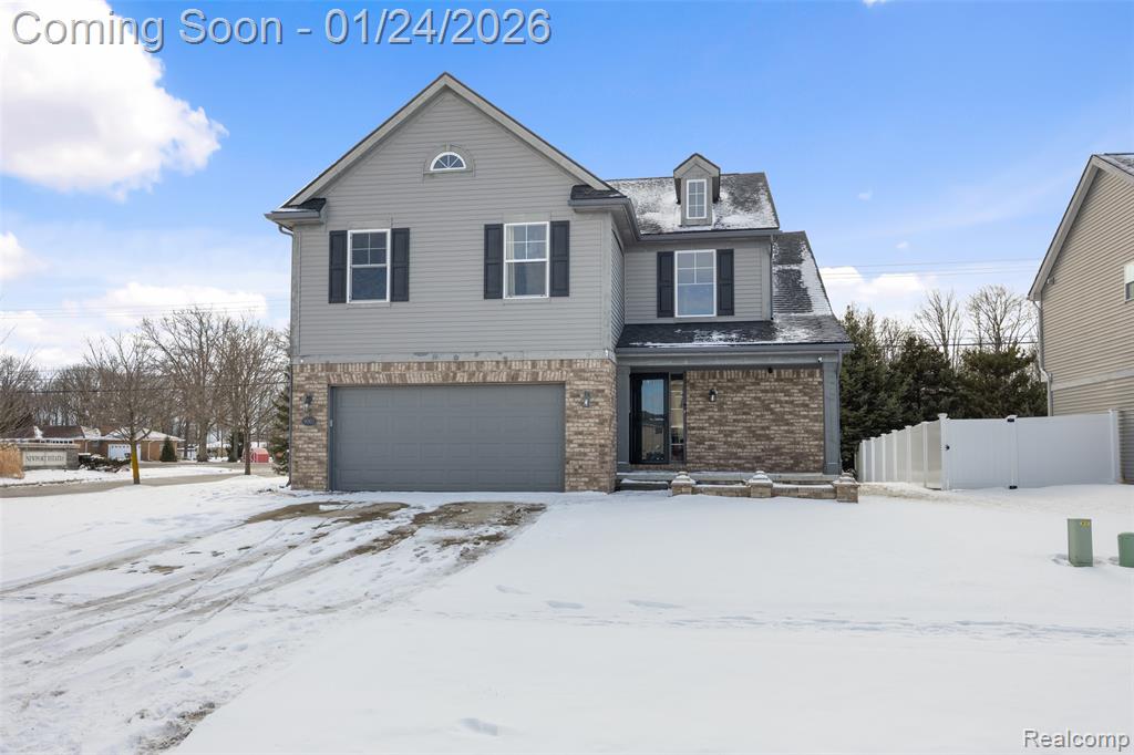 9005 Birch Pointe Drive, Newport, MI 48166 — front exterior
