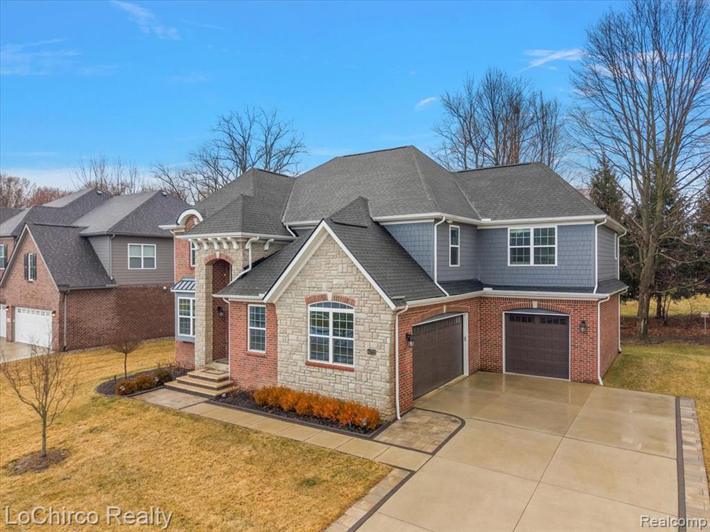 43722 Bolingbrooke Lane, Novi, MI 48377 — front exterior