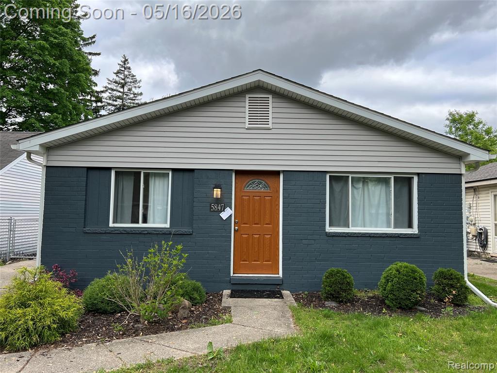 5847 N Berry Street, Westland, MI — front exterior