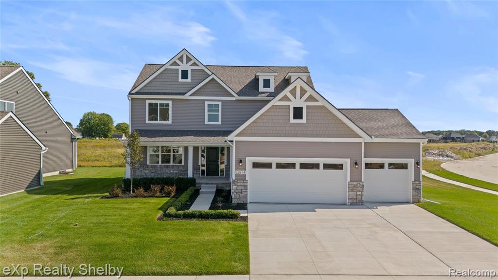 52201 Wellington Valley Drive, Macomb, MI 48042 — front exterior