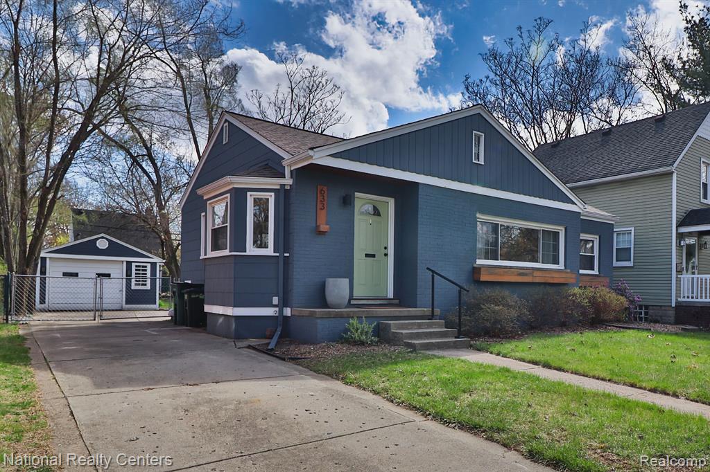 633 LEROY Street, Ferndale, MI 48220 — front exterior