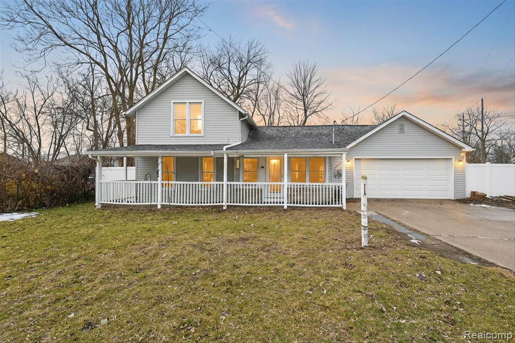 12751 Jones Street, Carleton, MI 48117 — front exterior