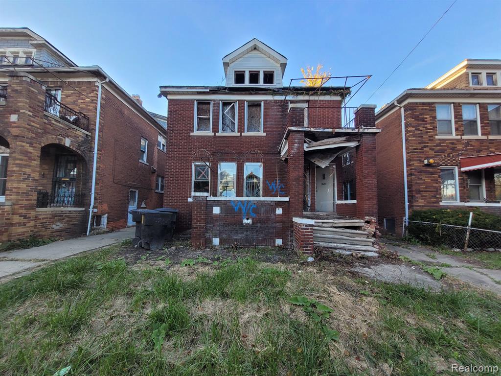 4824 CORTLAND Street, Detroit, MI 48204 — front exterior