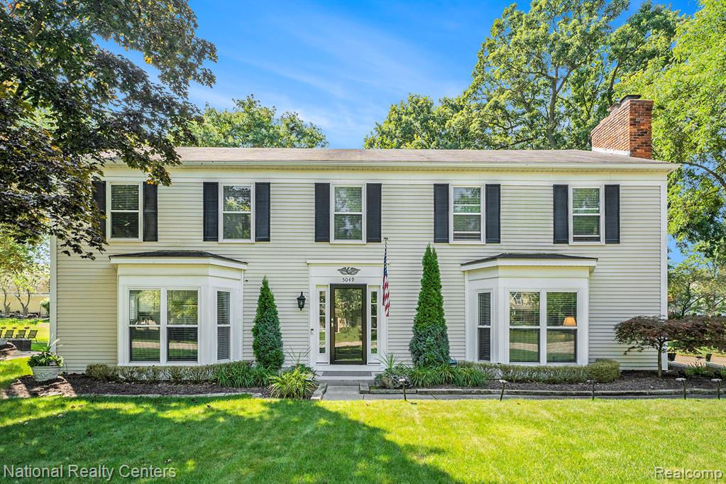 5049 Langlewood Drive, West Bloomfield, MI — front exterior