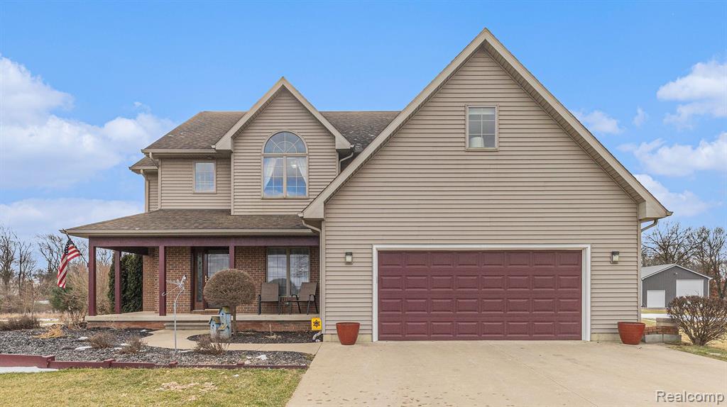 9509 Lee Road, Jackson, MI 49201 — front exterior