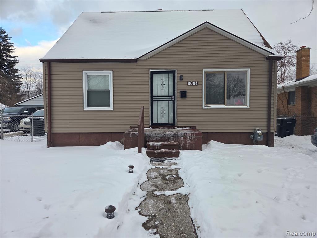 8084 Evergreen Avenue, Detroit, MI 48228 — front exterior