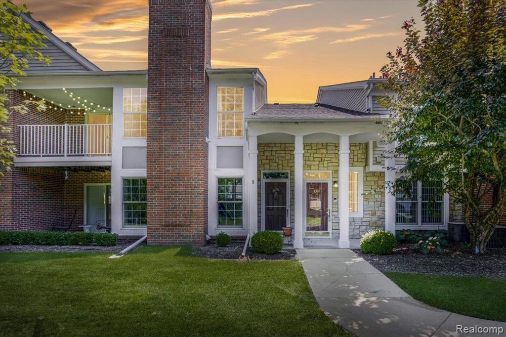 4361 BERKSHIRE Drive, Sterling Heights, MI 48314 — front exterior