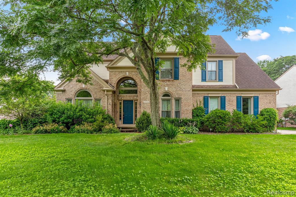 47553 TEN POINT Drive, Canton, MI 48187 — front exterior
