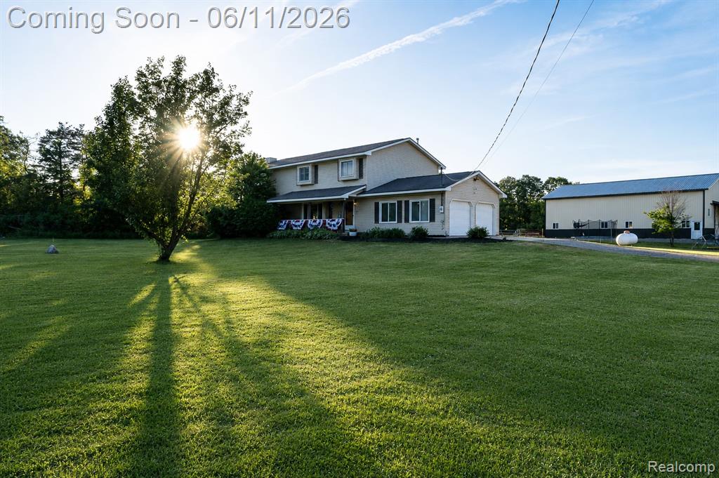7753 Clyde Road, Fenton, MI 48430 — front exterior