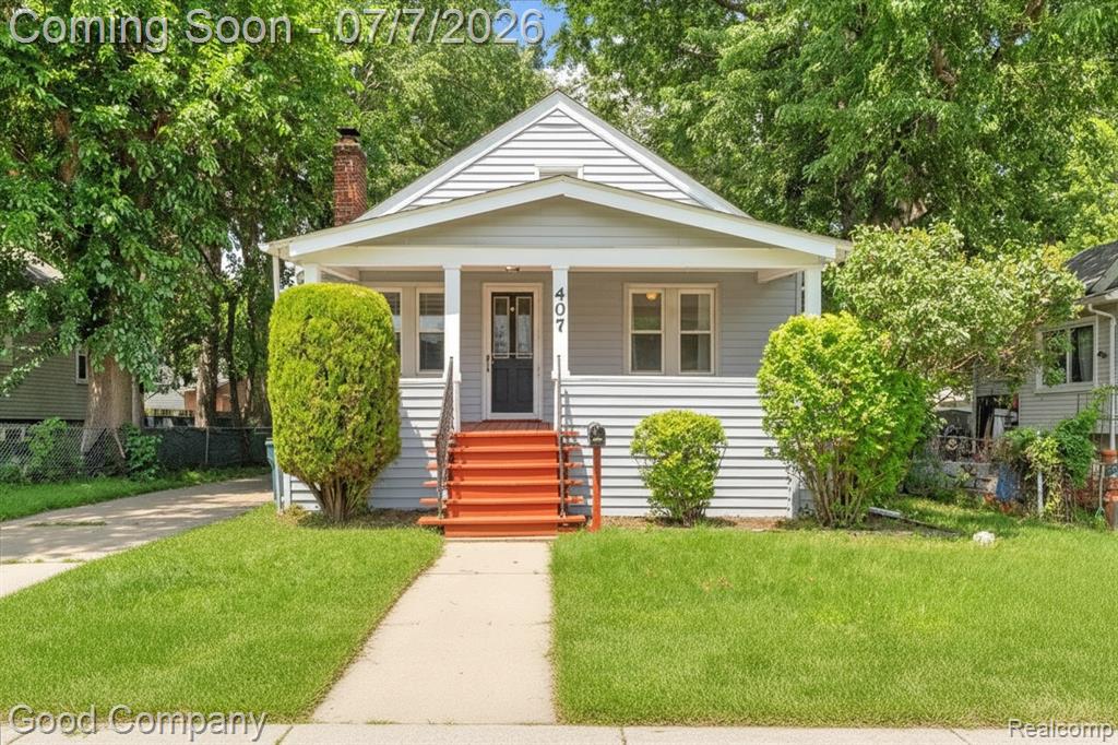 407 E Maryland Avenue, Royal Oak, MI 48067 — front exterior
